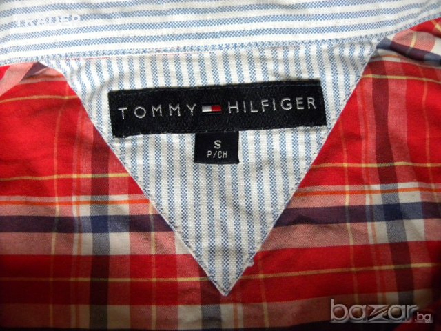 Мъжка риза TOMMY HILFIGER, 100% памук, снимка 15 - Ризи - 18478106