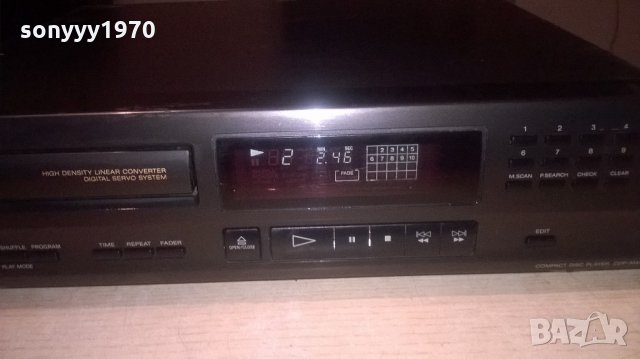 sony cdp-m46 made in france-внос швеицария, снимка 10 - Ресийвъри, усилватели, смесителни пултове - 21959609