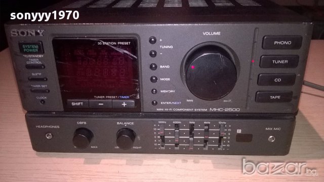 Sony str-h100-stereo receiver-made in japan-внос швеицария, снимка 5 - Ресийвъри, усилватели, смесителни пултове - 12855350