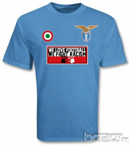 Нова Уникална Фен тениска на Лацио с Ваше Име И Номер! S.S.LAZIO!, снимка 7 - Фен артикули - 8131571