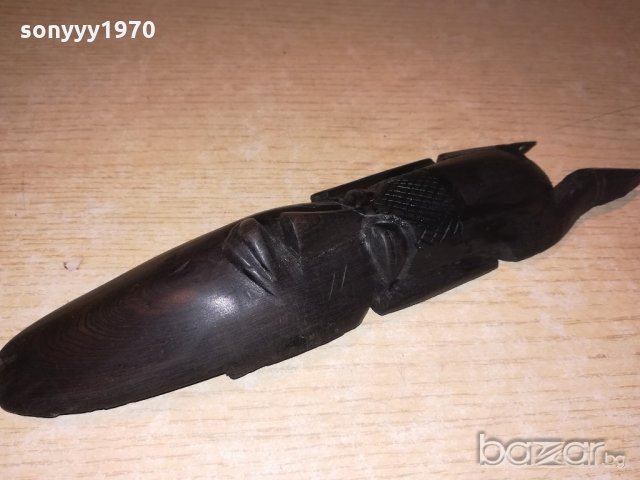 масивна дървена маска 27х7х4см-внос швеицария