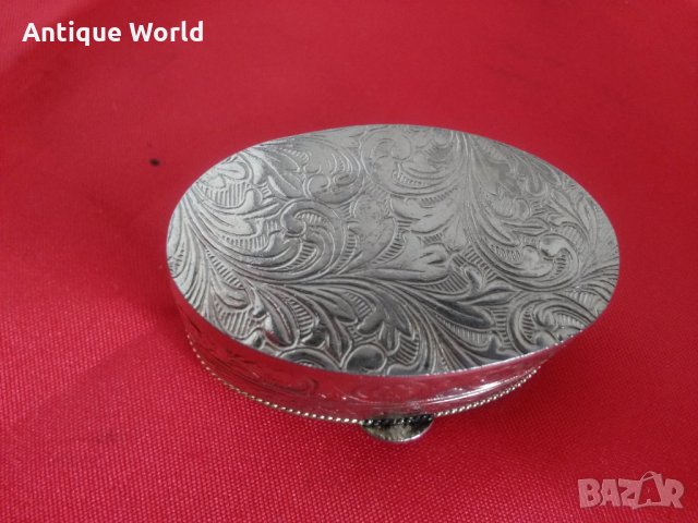 Стара Метална Кутийка с ОНИКС за ЕМФИЕ, снимка 3 - Антикварни и старинни предмети - 22407655