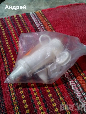 Стар шприц за сладки #3, снимка 3 - Антикварни и старинни предмети - 24953440