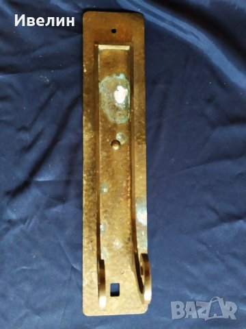 месингова закачалка, снимка 1 - Антикварни и старинни предмети - 25913016
