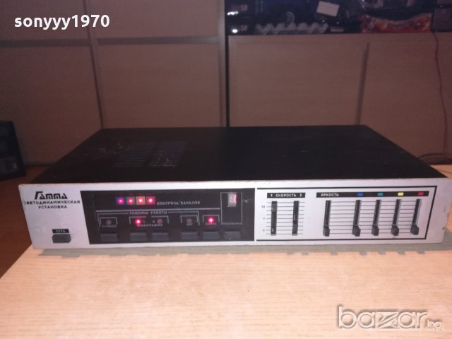 гамма-светодинамическая установка-руска, снимка 2 - Ресийвъри, усилватели, смесителни пултове - 20646549