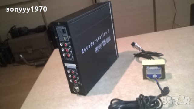 teufel decoderstation 3 germany+захранване-внос швеция, снимка 11 - Ресийвъри, усилватели, смесителни пултове - 25454441