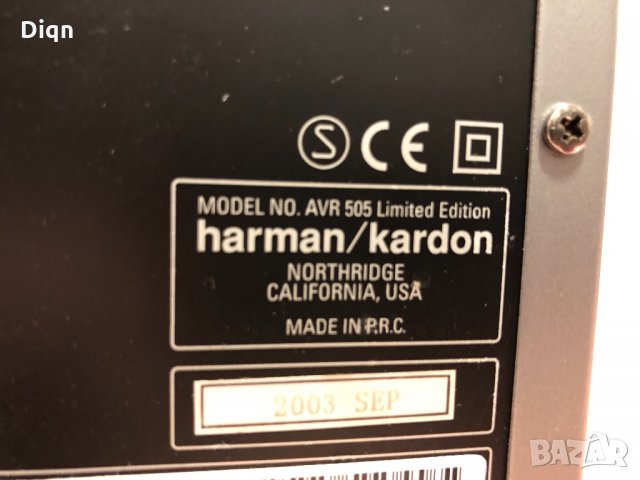 Harman/Kardon , снимка 10 - Ресийвъри, усилватели, смесителни пултове - 24265656