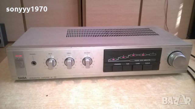 saba mi 150 stereo amplifier-внос швеицария