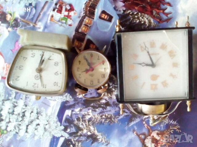 Три работещи часовник а, снимка 1 - Антикварни и старинни предмети - 21750793