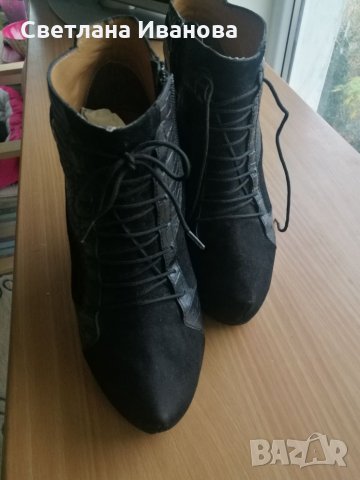 Боти Daris естествена кожа, снимка 9 - Дамски боти - 23285271
