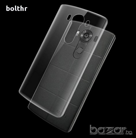 TPU CLEAR SILICONE CASE LG V10, снимка 1 - Калъфи, кейсове - 14377275