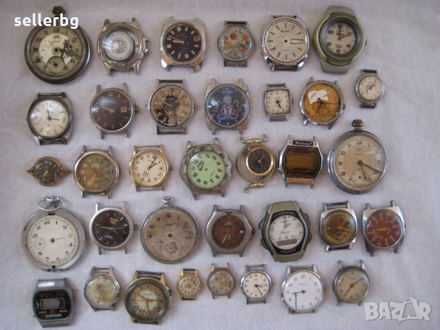 Ръчни часовници за части от 80-те и 90-те години, снимка 4 - Други - 25658843