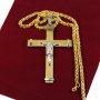 Кръст с ланец 76, снимка 1 - Колиета, медальони, синджири - 17702695