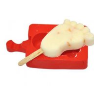 бебешко краче крак стъпало стъпка ескимо за сладолед калъп форма за приготвяне силиконов молд , снимка 1 - Форми - 17894598