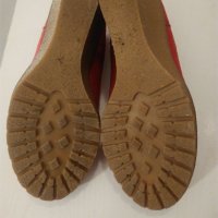 Дамски червени обувки, снимка 2 - Дамски ежедневни обувки - 20864880