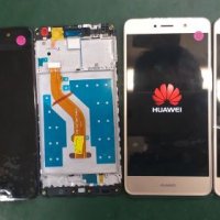 Дисплей, тъч скрийн и РАМКА за  Huawei Y7 Prime 2017 TRT-TL00 / TRT-LX1 TRT-L21A TRT LX1, снимка 1 - Резервни части за телефони - 22155528