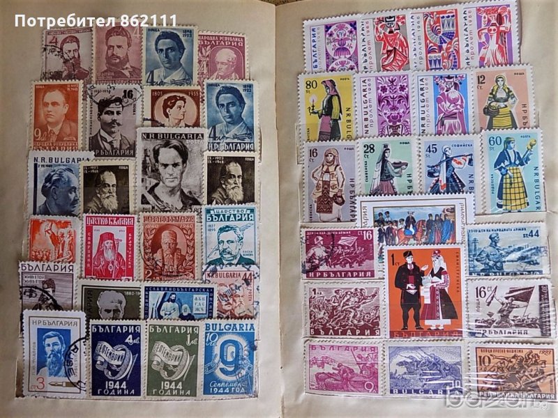 Лот от 139 Пощенски марки - богата колекция, снимка 1