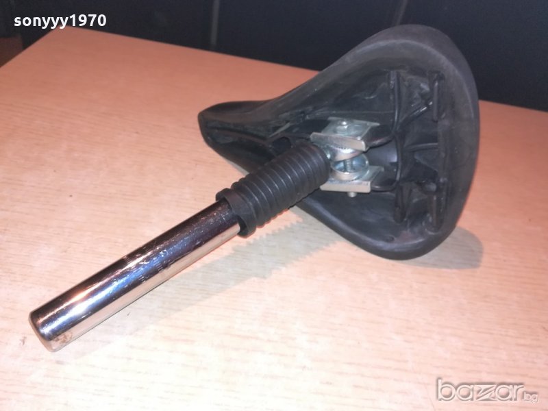 седалка за колело с прът/тръба-внос швеицария-30х25х17см, снимка 1