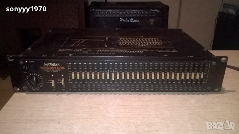 yamaha q1027 profi equalizer-made in japan-внос швеицария, снимка 1