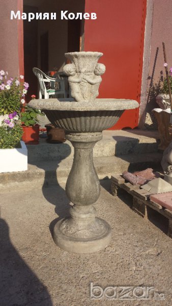 Фонтан от бетон, снимка 1