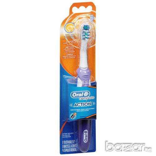 Oral-B - Ел.четка - Crossаction Power Toothbrush, Soft - САЩ, снимка 1