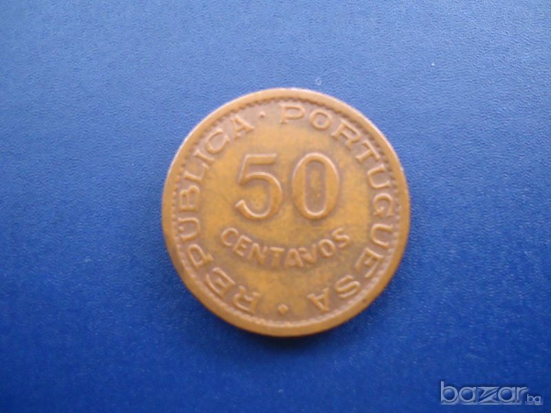 50 ЦЕНТАВОС 1955 г. АНГОЛА, снимка 1