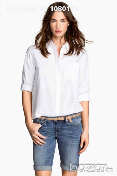 Дънкови къси панталони H&M, снимка 1