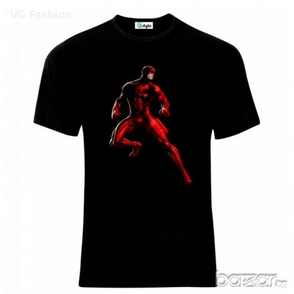 Мъжка Тениска Daredevil Superhero, снимка 1