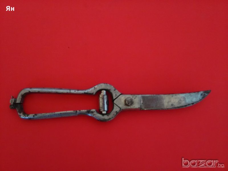  Стара Немска Ножица 'Stahl Garantie'-250mm, снимка 1