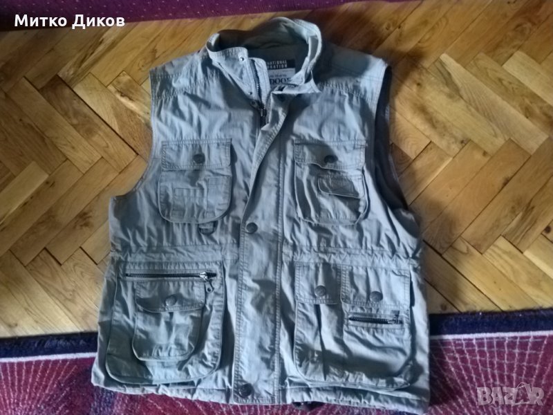 Елек Outdoor ловен 60%полиестер и 40% памук -размер -50-Л, снимка 1