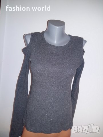 Дамска блуза с голи рамене, снимка 1 - Блузи с дълъг ръкав и пуловери - 24307301