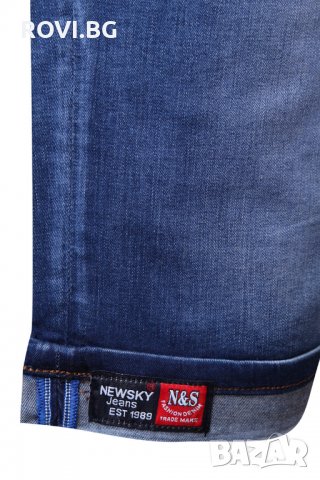 Къси мъжки дънки X40, снимка 4 - Къси панталони - 25374216