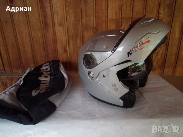 Nolan N90S отварящ се с тъмни очила шлем каска за мотор, снимка 1 - Аксесоари и консумативи - 25669538