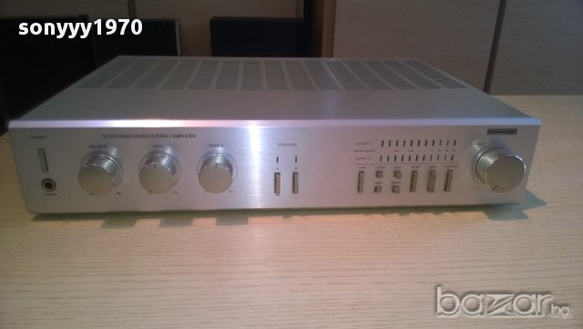 schneider st2452/00-stereo amplifier-made in belgium-внос швеицария, снимка 4 - Ресийвъри, усилватели, смесителни пултове - 11389051