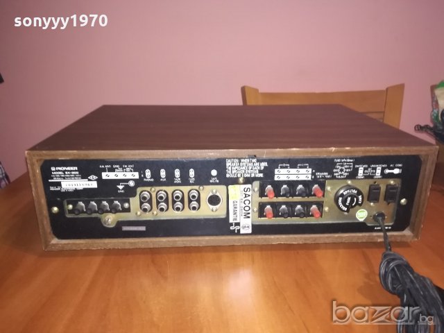 pioneer-ретро ресивър-внос швеицария, снимка 16 - Ресийвъри, усилватели, смесителни пултове - 20860122
