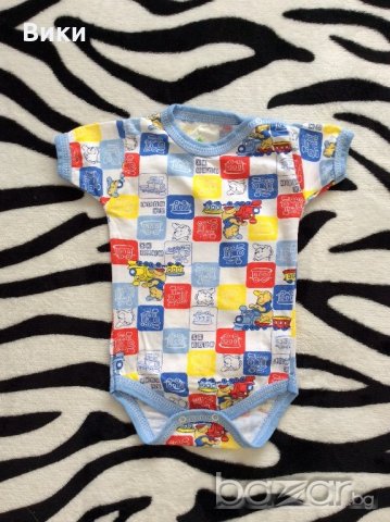 бодита с къс ръкав 0-3месеца, снимка 7 - Бодита за бебе - 19728543