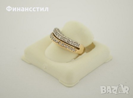 златен пръстен 42921-3, снимка 3 - Пръстени - 22366961