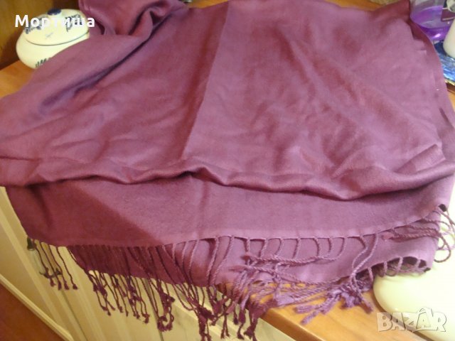   Нов шал CODELLO коприна и вълна, снимка 1 - Шалове - 23598812