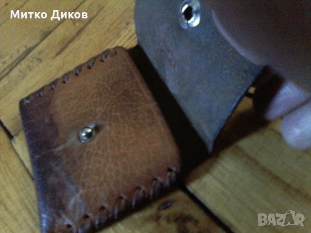 Портфейлче малко естествена Химмаш, снимка 2 - Портфейли, портмонета - 23311127