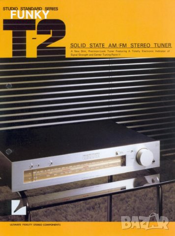 Luxman T-2 Solid State AM/FM Stereo Tuner (1979-81)