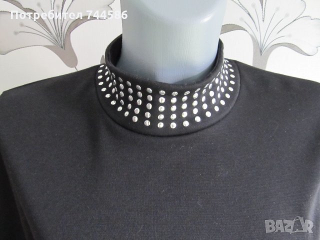 Черна рокля, снимка 2 - Рокли - 22183724