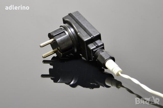 ЛЕД звезда Метеор, с трафо, студено бяло, снимка 3 - Лед осветление - 25045603