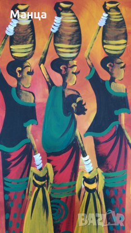 Африкански картини, снимка 6 - Картини - 22695388