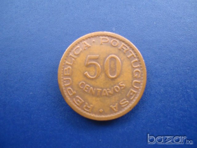 50 ЦЕНТАВОС 1955 г. АНГОЛА