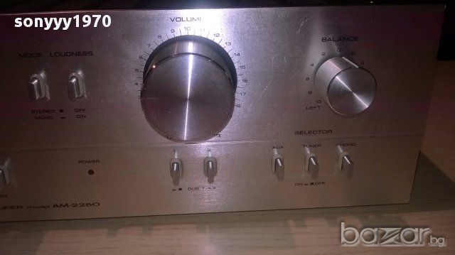 Akai-stereo amplifier-made in japan-внос швеицария, снимка 13 - Ресийвъри, усилватели, смесителни пултове - 12629685