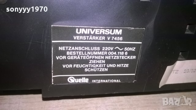 universum tuner+universum amplifier-внос швеция, снимка 10 - Ресийвъри, усилватели, смесителни пултове - 25748656