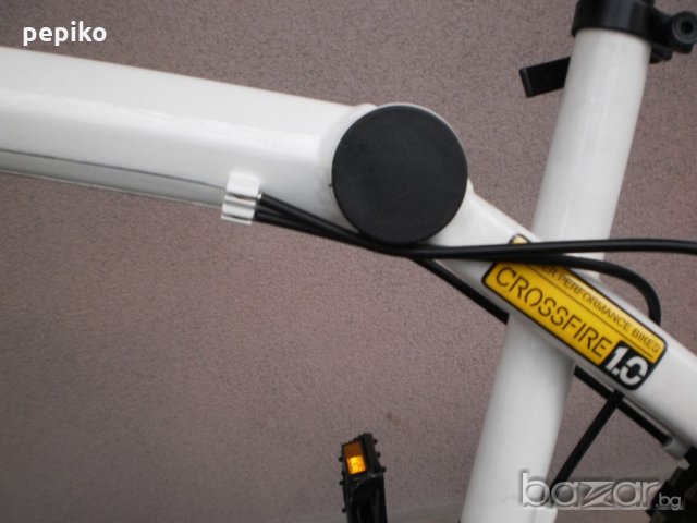 Продавам колела внос от Германия алуминиев МТВ велосипед CROSSFIRE 1.0 26 цола,диск SHIMANO ALIVIO, снимка 18 - Велосипеди - 20730378