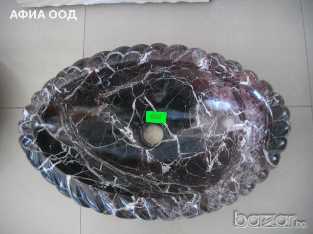 Мивка от вишнев мрамор, снимка 6 - Мивки - 17977648