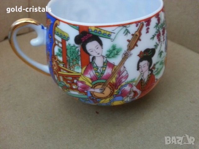 Изключително фин китайски порцелан, снимка 5 - Антикварни и старинни предмети - 22669902