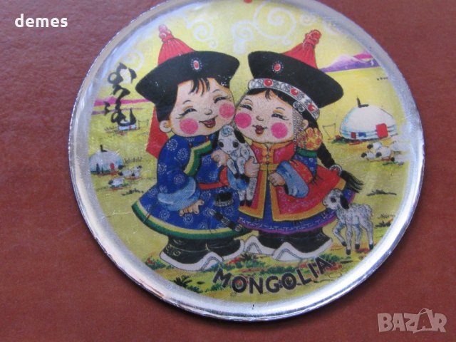  Сет от два магнита от Монголия-серия-28, снимка 4 - Колекции - 23402816
